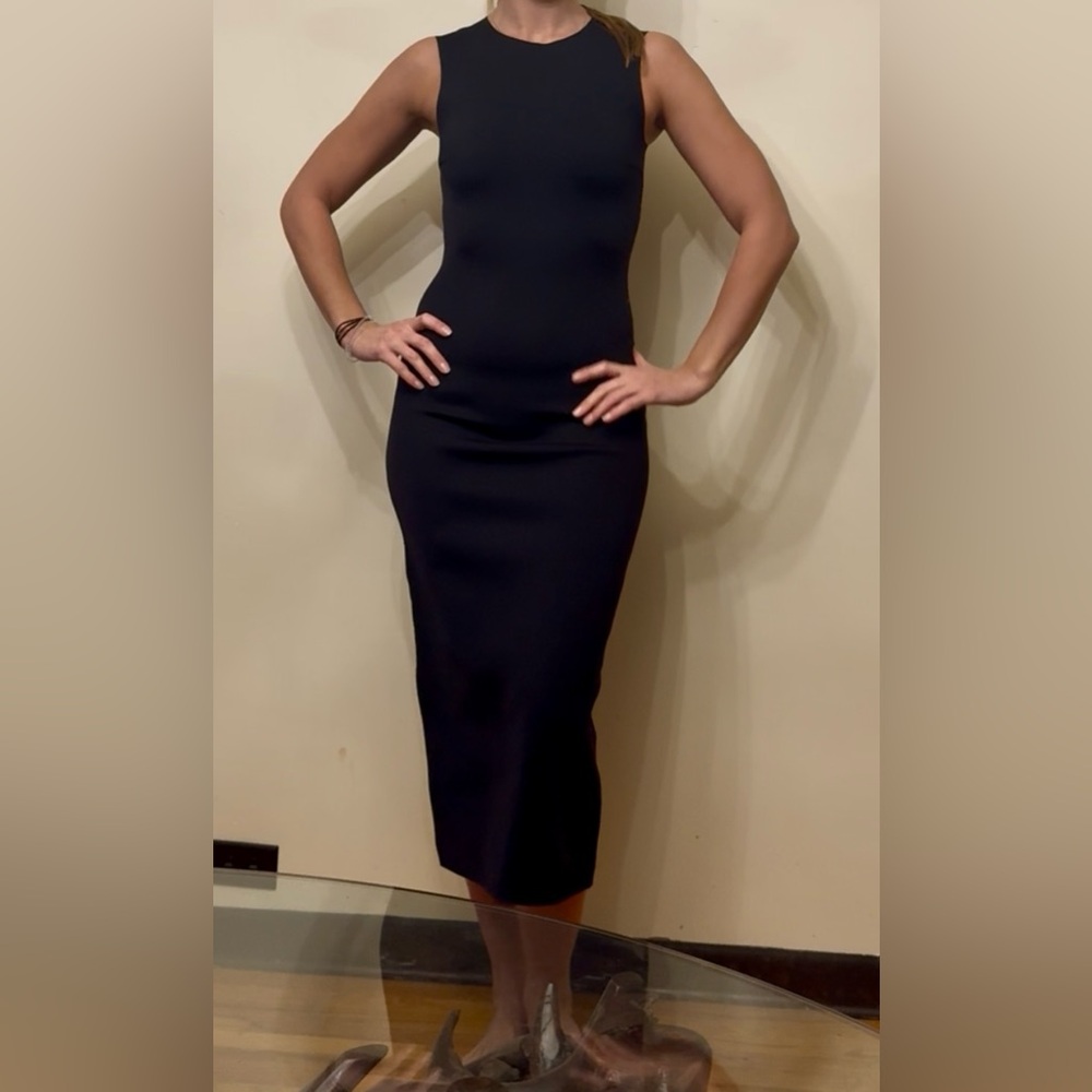 COS Strapless Black Dress